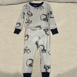 Carter’s 12 Month Football Pajamas